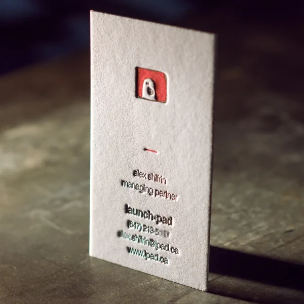 Визитка Launch Pad