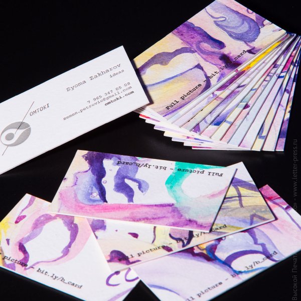 Визитка Omtoki