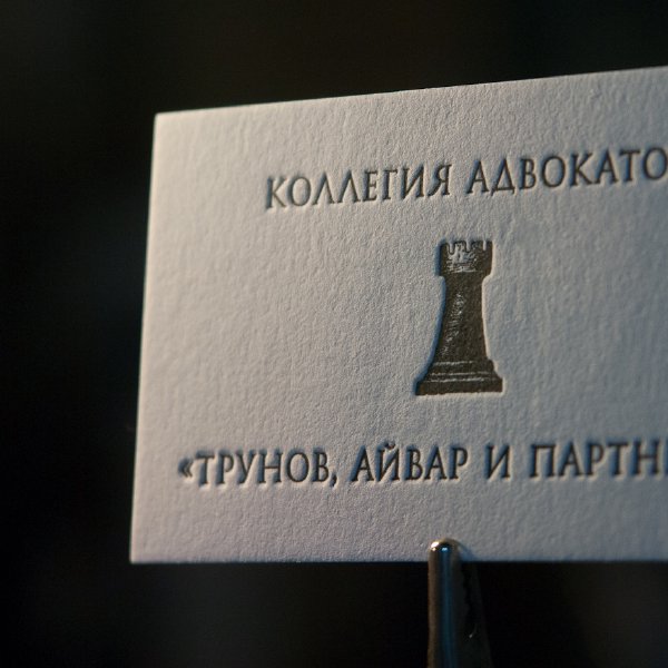 Визитка Trunov 1