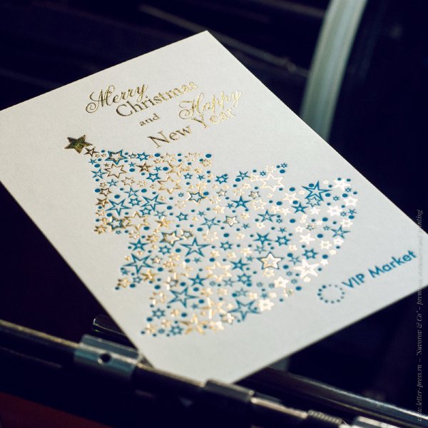 Визитка Vipmarket Letterpress