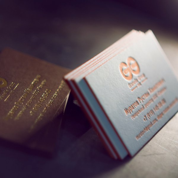 Визитка Visokaya Pechat Edges2