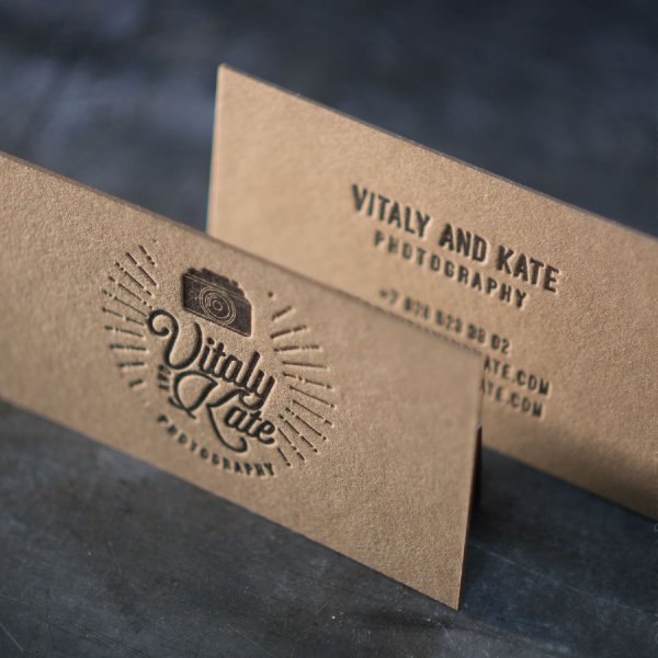 Визитка Vitaly And Kate Photo