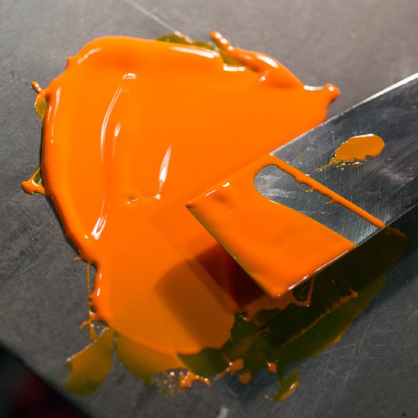 Замешивание краски высокой печати